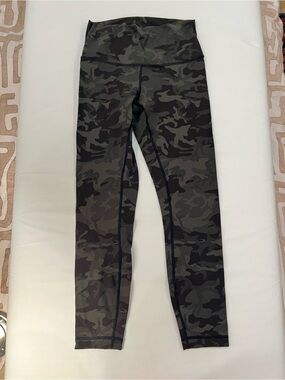 Lululemon Camo Army Green Leggings usually sold out online size 6